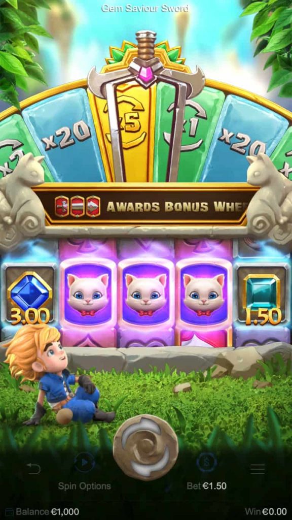 รีวิว เกมสล็อต Gem Saviour Sword เกม ดาบผู้ปกป้องอัญมณี