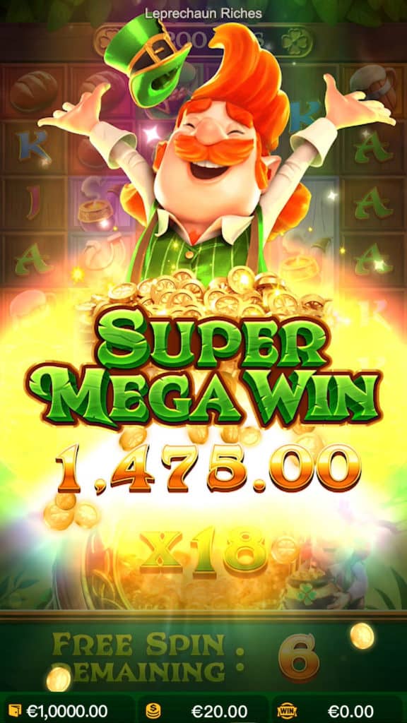 Leprechaun Riches เกมสล็อตออนไลน์ใหม่ล่าสุดจากค่าย PG SLOT