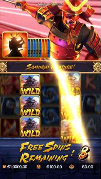 รีวิวเกมสล็อต ninja vs samurai