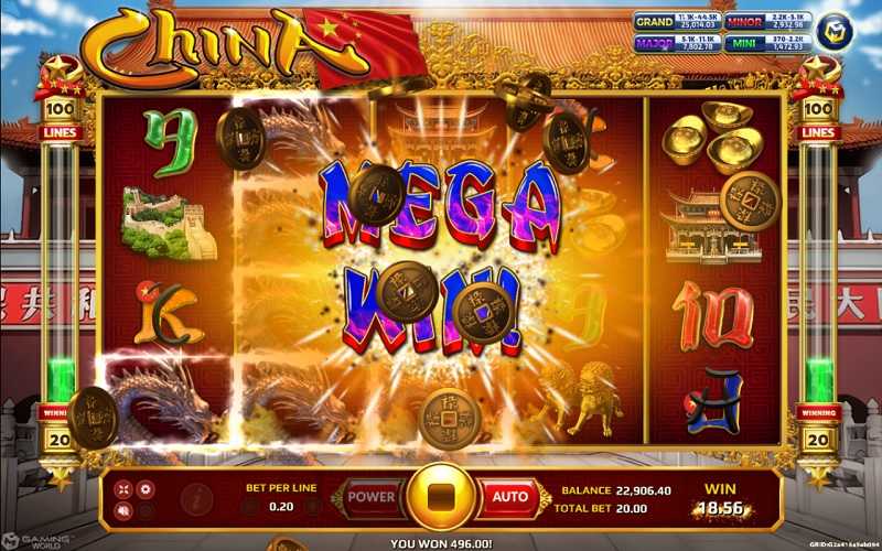 รีวิวเกมสล็อต China slot เกมคาสิโนออนไลน์ SLOTXO - ป๊อก เด้ง