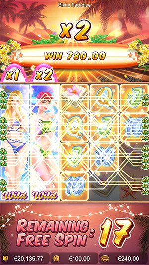 รีวิวเกมสล็อต Bikini Paradise แตกหนักประจำสัปดาห์