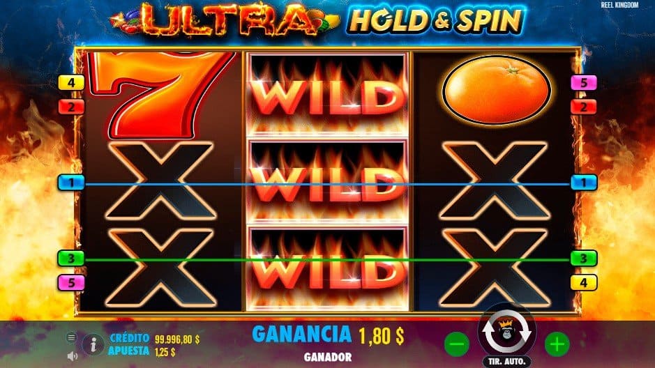 สัญลักษณ์พิเศษภายในเกม Ultra Hold And Spin