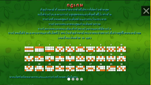 ลักษณะของเกม Fruit Poppers