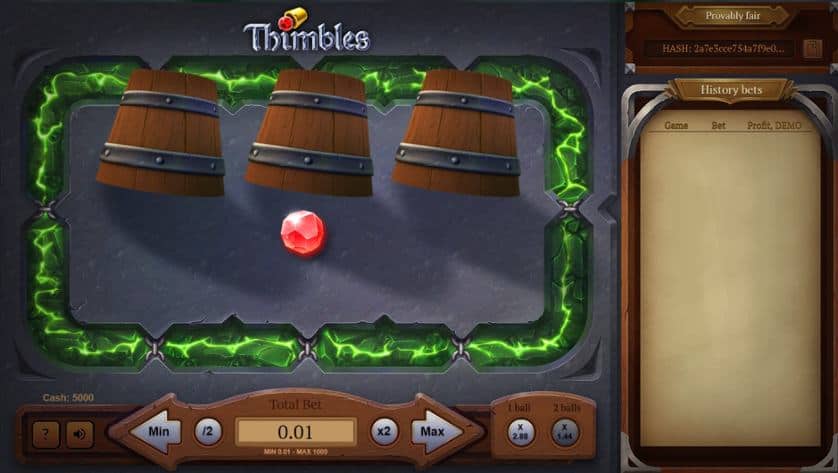 ฟีเจอร์ภายในเกม Thimbles