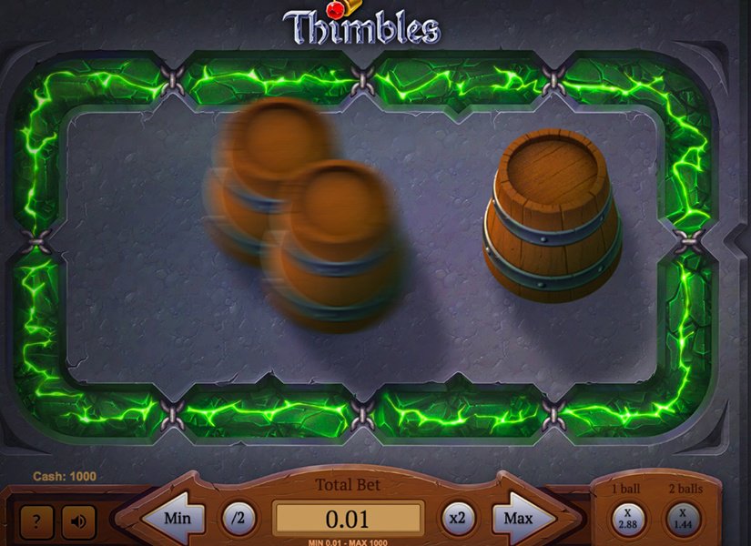 ลักษณะของเกม Thimbles