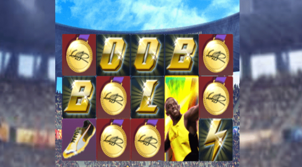 ลักษณะภายในเกม Usain Bolt ของค่าย Gamatron